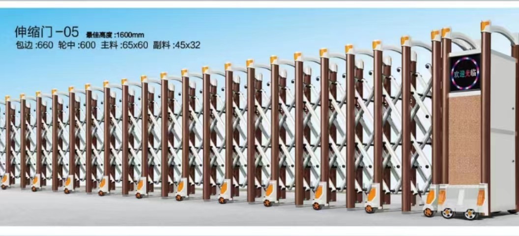 锦溪镇伸缩门定制